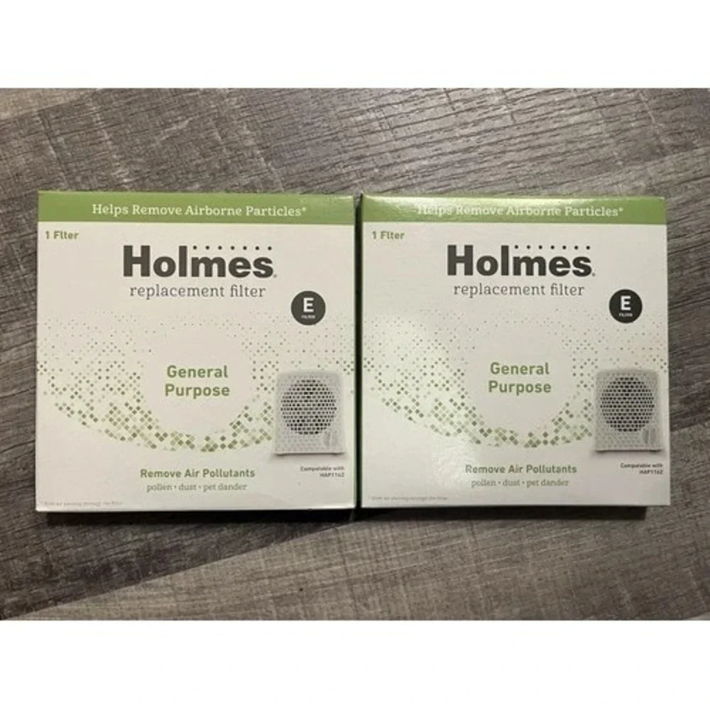 Holmes Type E Air Purifier Filter HAPF115 for HAP116Z General Purpose 2 Pack